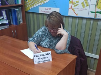 Марина Евсюкова провела очередной прием граждан